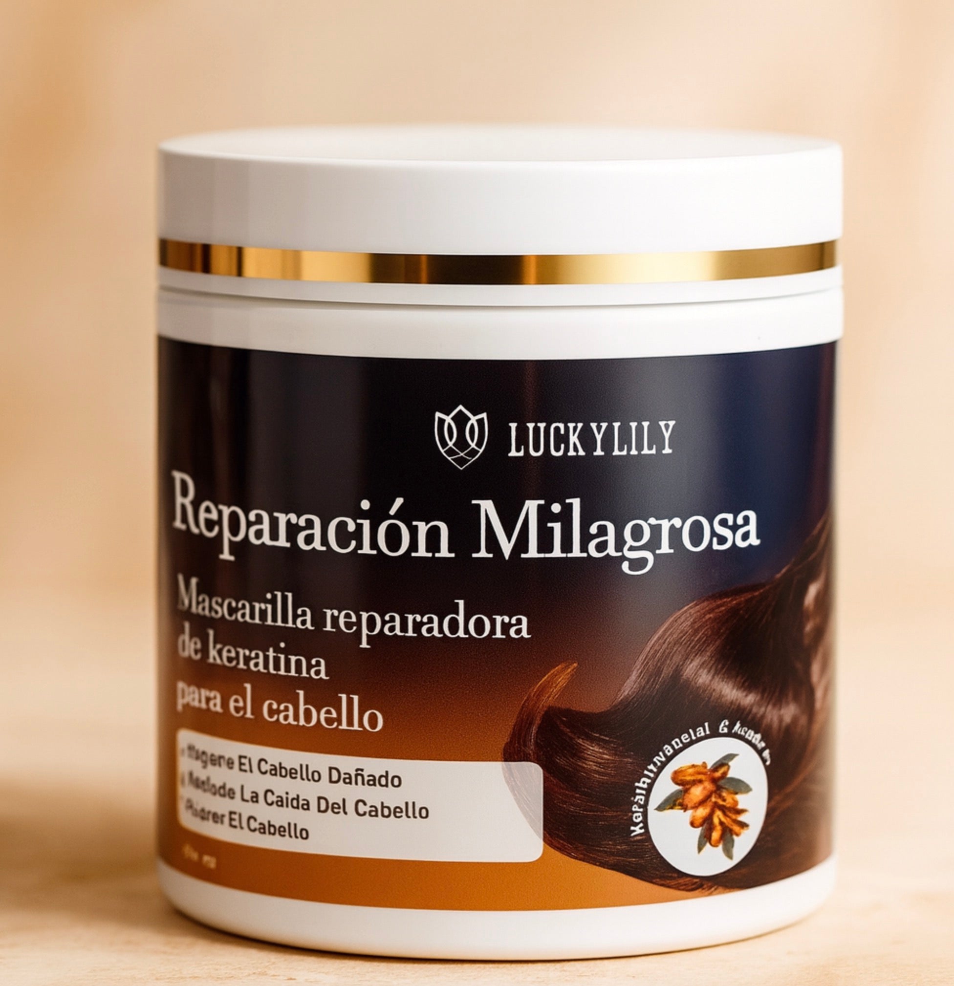MASCARILLA REPARADORA KERATINA CABELLO