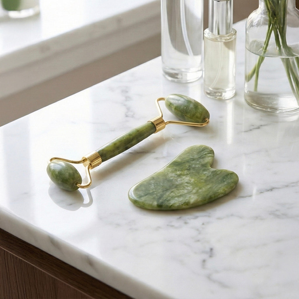 Piedra Gua Sha de Jade