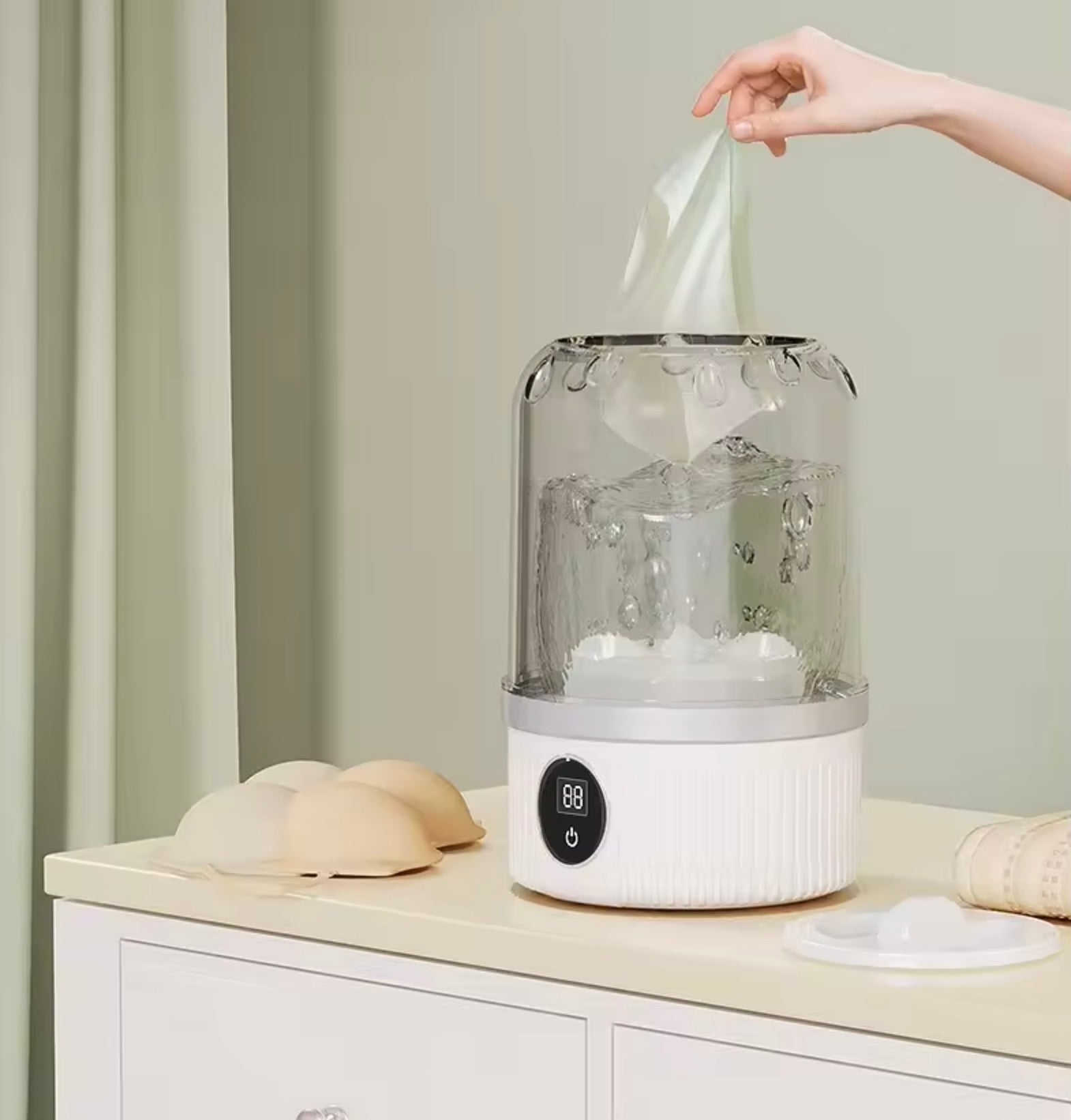 Lavadora portátil totalmente automática - chomanowell